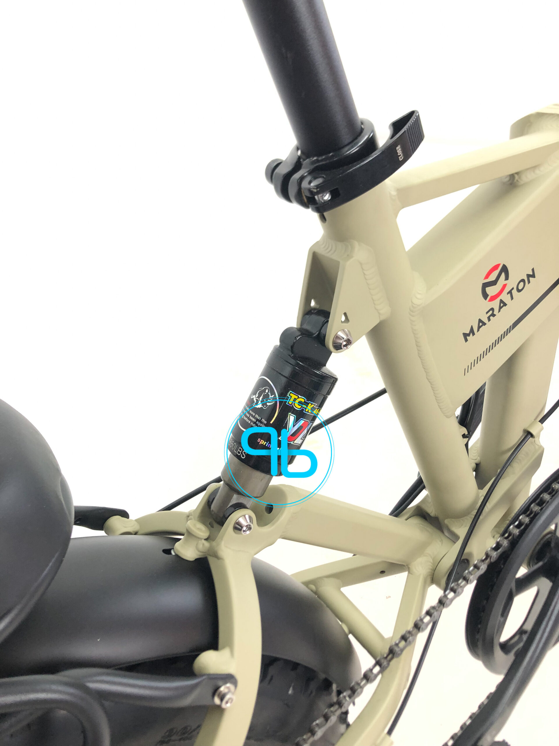 Складаний електровелосипед Fatbike Maraton Trigo 20" (1200W 48V 24Ah) | Probot фото 16