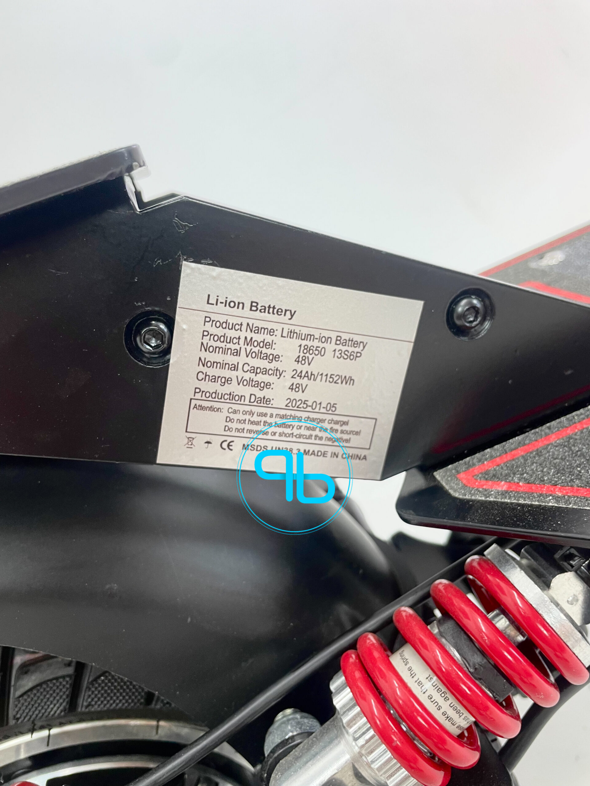 Електросамокат Tesla 15000 10" (1500W 48V 24Ah) | Probot фото 14