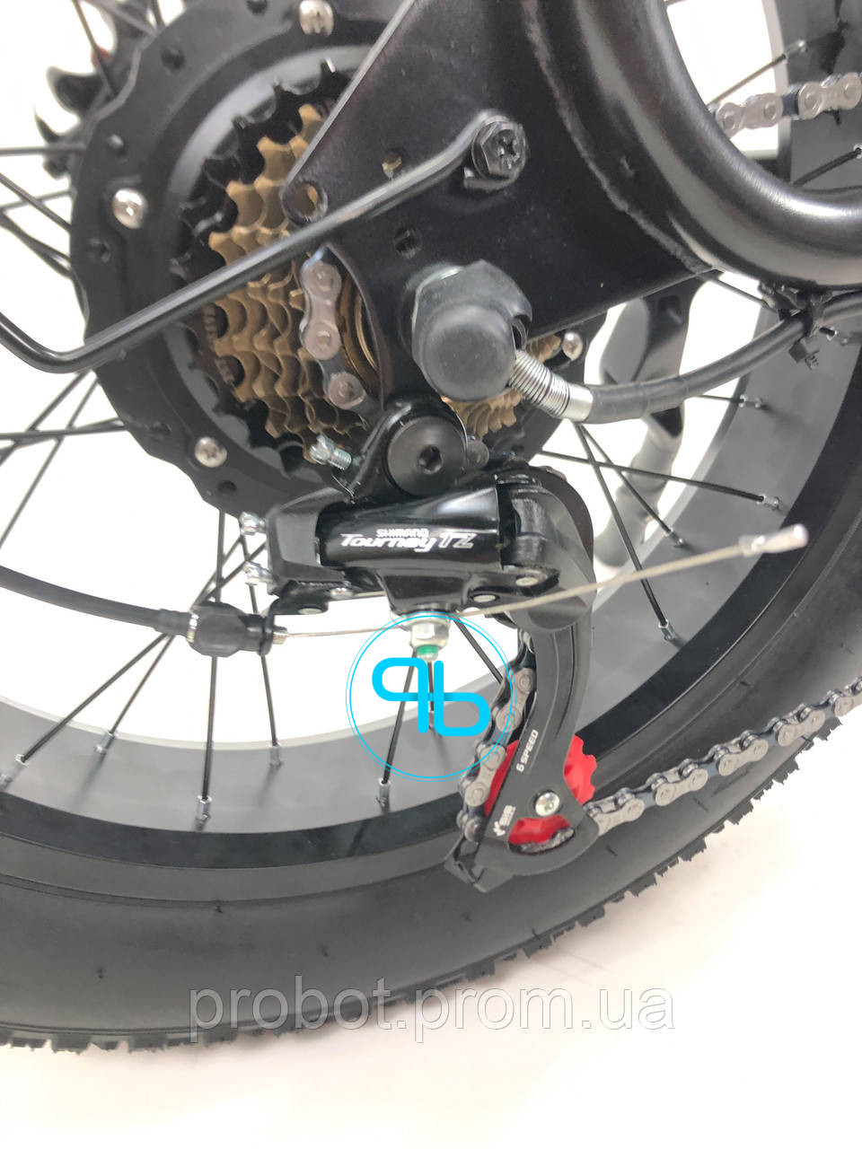 Електровелосипед Fatbike Tesla 20" (48V 1000W 24Ah) | Probot фото 7