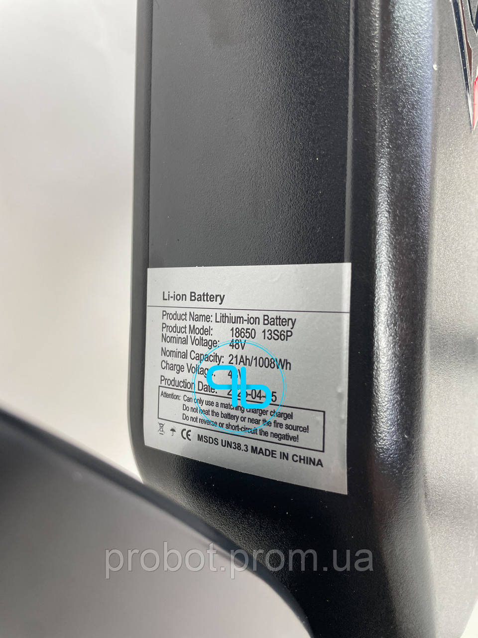 Електровелосипед Ekam 26" (1000W 48V 21Ah) | Probot фото 9