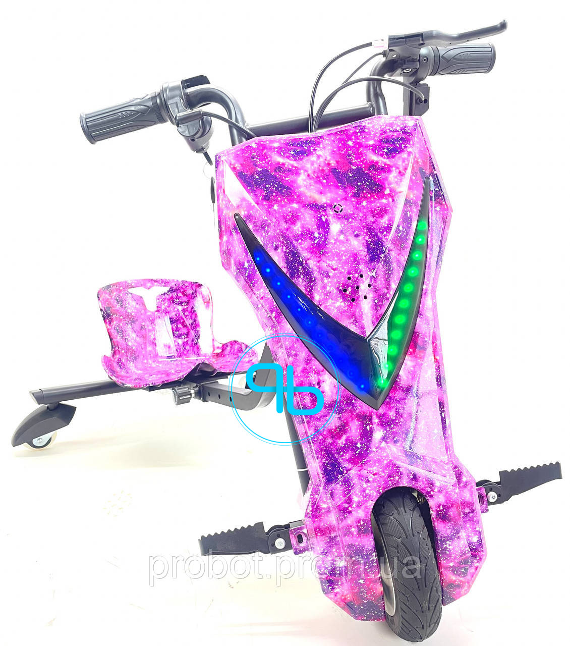 Дріфт-карт Windtech Crazy Bug 500W Рожевий космос NEW | Probot